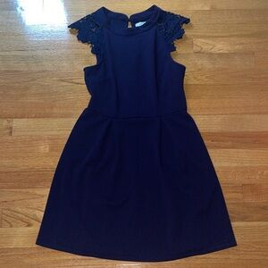 Nancy blue dress
